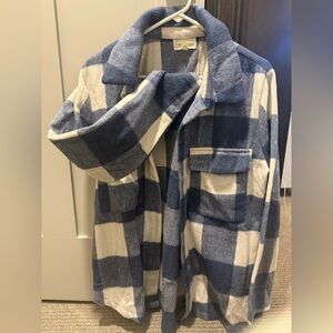 Never worn Plaid Shacket
